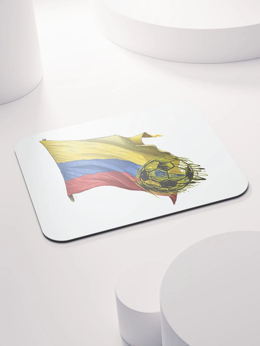 Colombian Flag Soccer Mouse Pad product image (4)