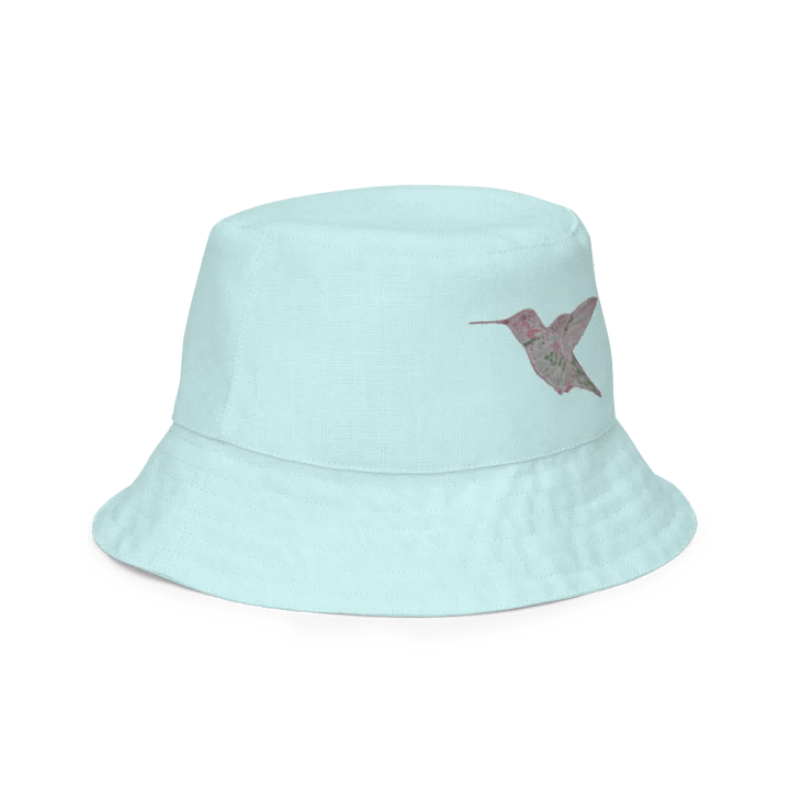 Hand-Drawn Hummingbird All-Over Print Bucket Hat product image (2)