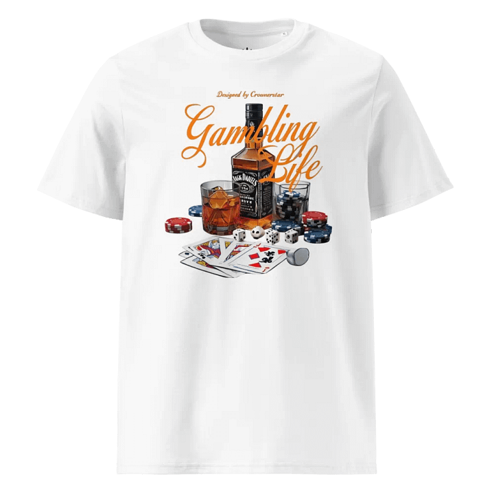 Whiskey Gambler Organic Tee product image (1)