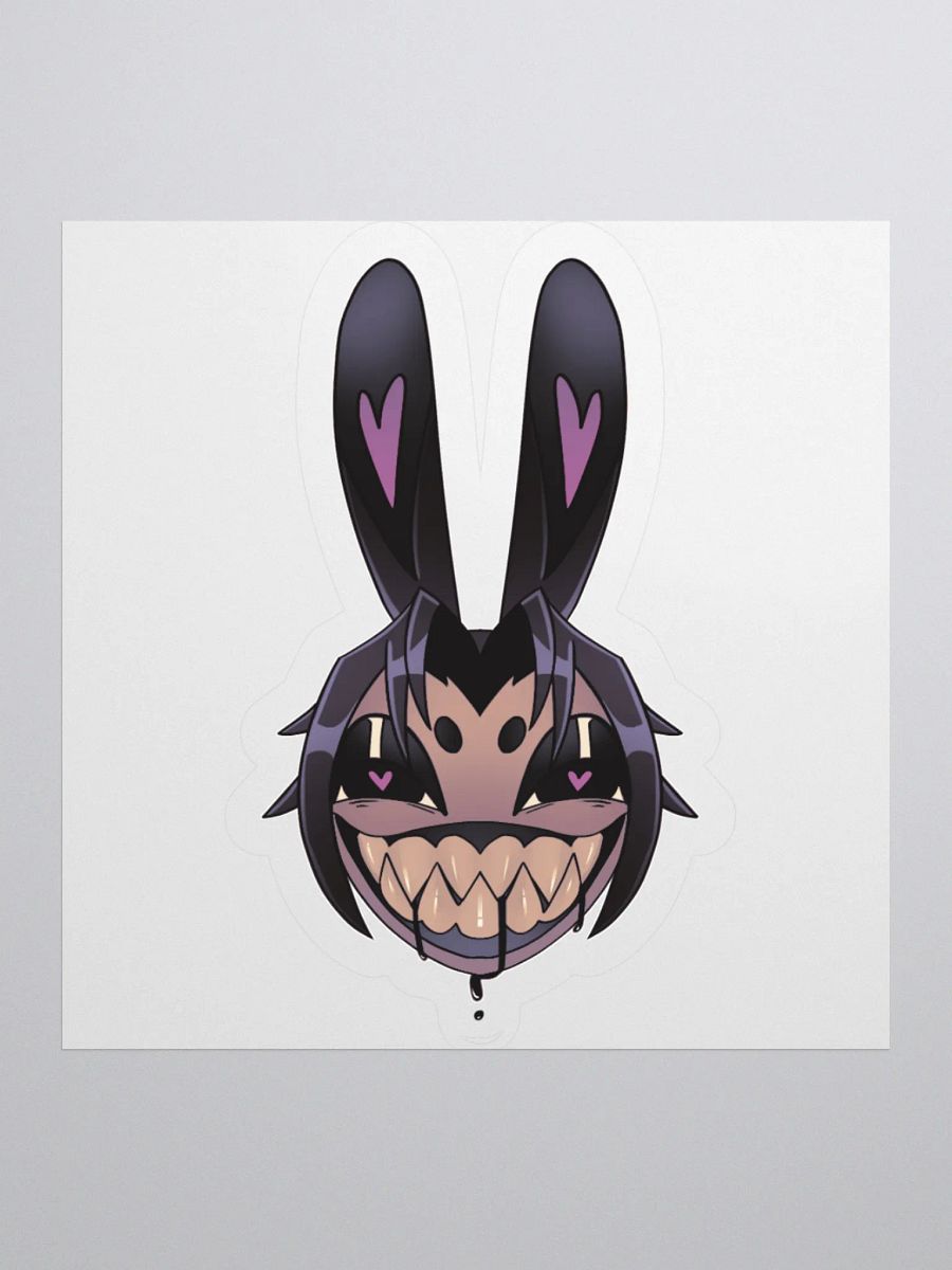 Lou logo - purple - sticker product image (2)