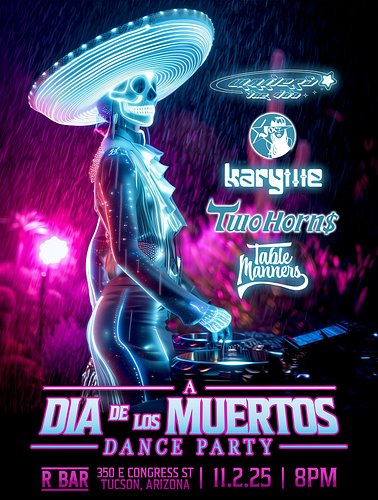 💃💀 Día De Los Muertos Dance Party 💀💃

+ DUSK GIVEAWAY BELOW ⬇️ 🎫 

When: Nov 02 | 8pm | At: @itsourbar 

W the talented: @two...