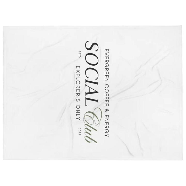Sip Society | Social Club Throw Blanket product image (1)