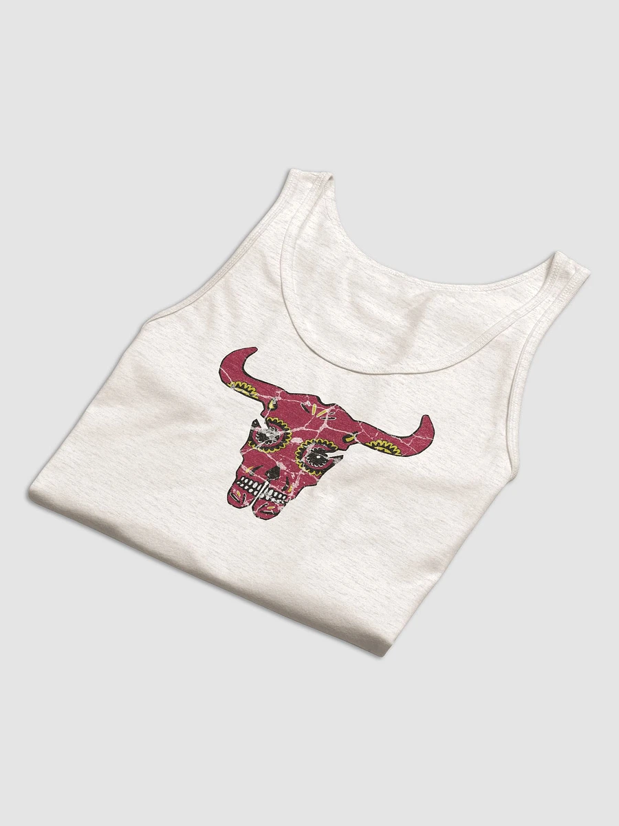 Sugar Cow Skull Tank Top product image (3)