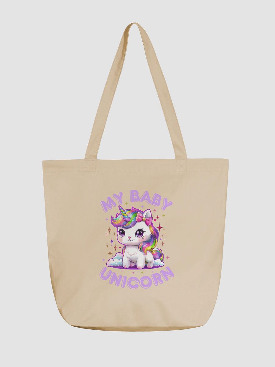 My Baby Unicorn Eco Tote product image (1)