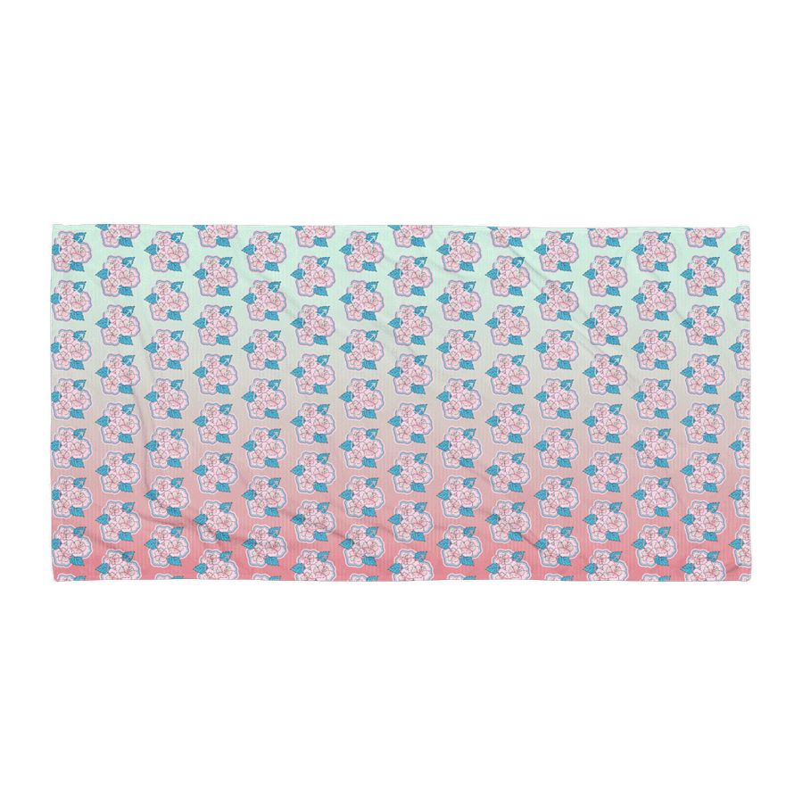 LGBTQIAP2S+ 2025, Trans Flower with Symbol, Towel product image (1)
