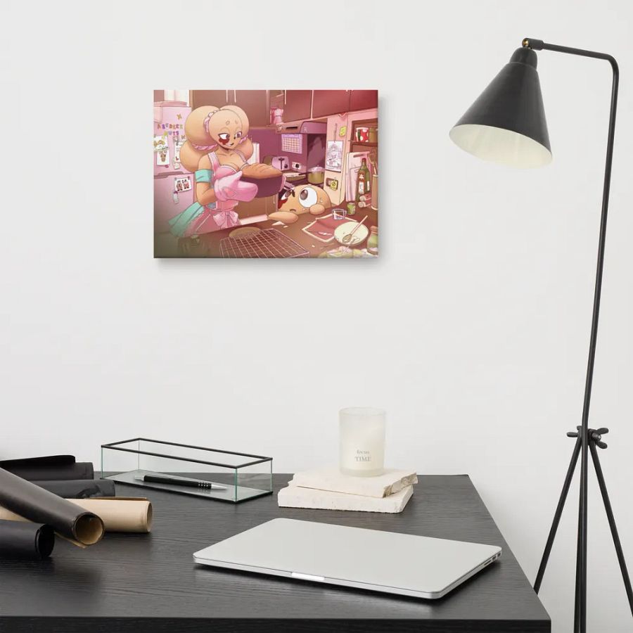 Baking with Boba Canvas Print product image (11)