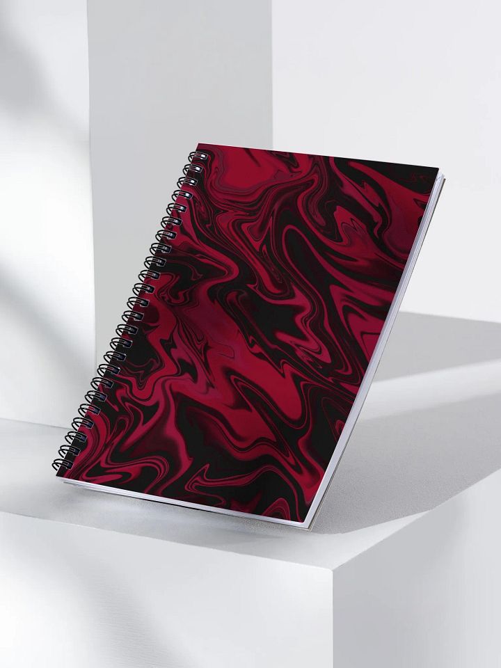 Stylish Swirl Dotted Spiral Notebook product image (2)
