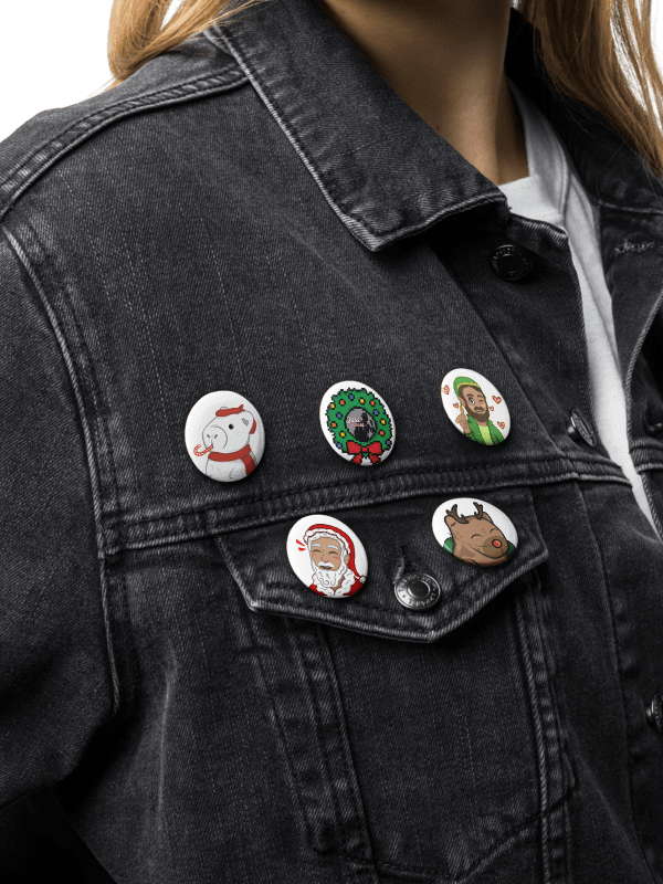 Followmas 2024 Pin Buttons product image (5)