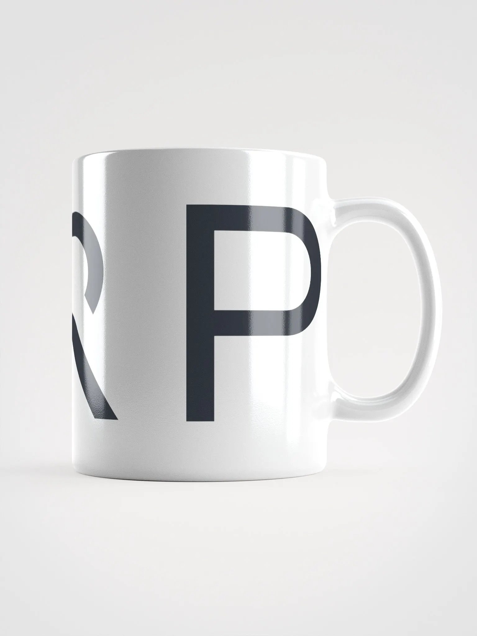 XRP Logo White Glossy Mug product image (5)