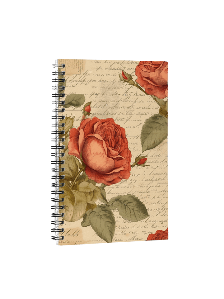 Vintage Rose: Spiral Notebook product image (1)