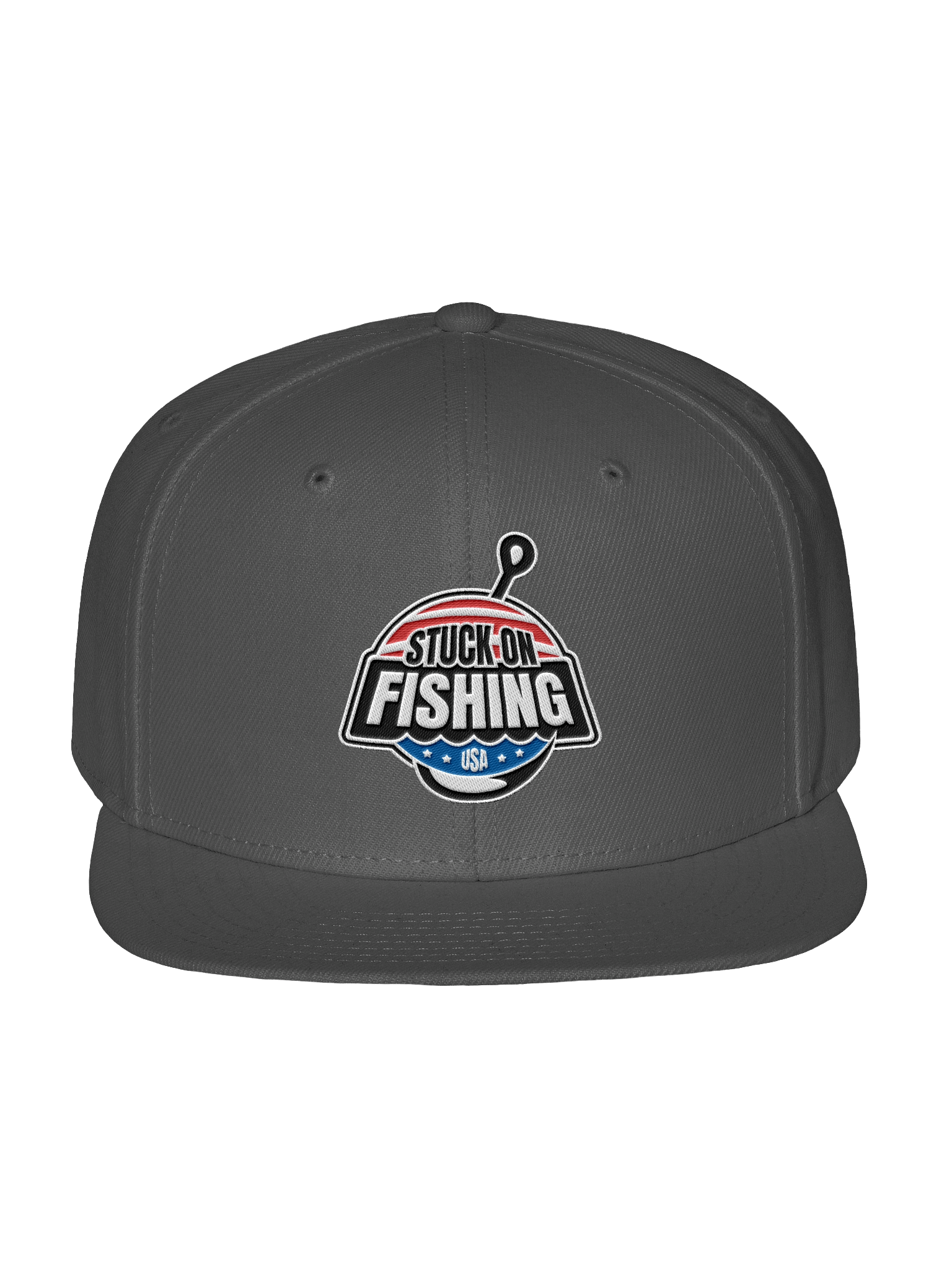 Stuck on Fishing Premium Logo Hat product image (1)