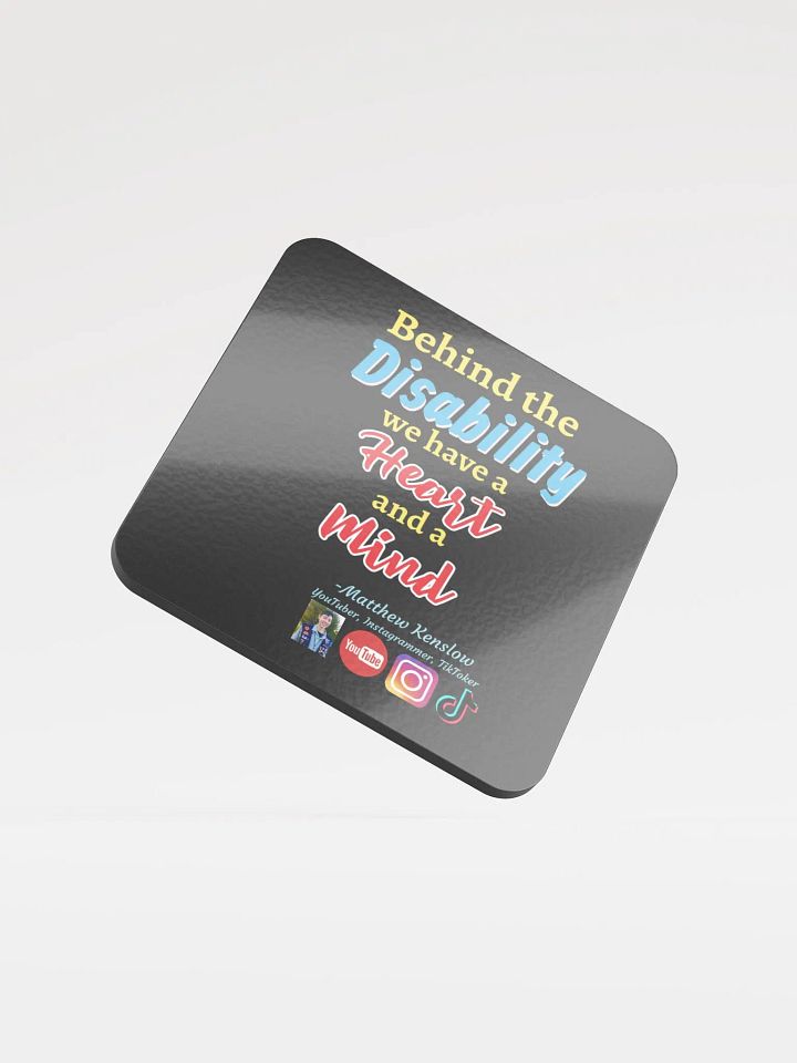 Glossed Cork Coaster [Quote 1] product image (2)