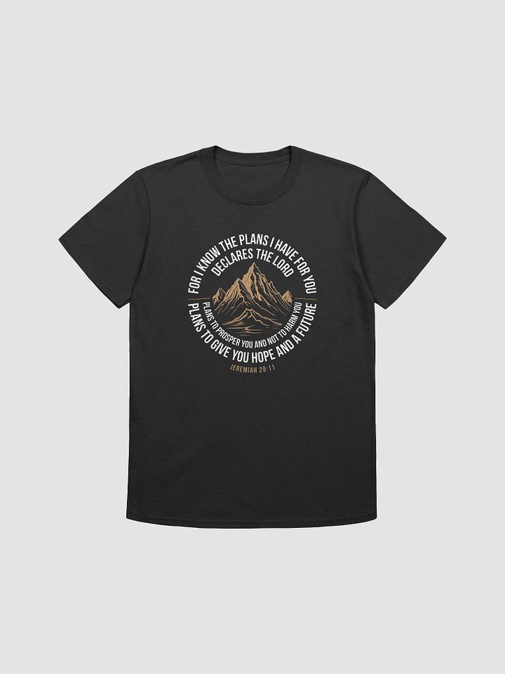 Jeremiah 29:11 T-Shirt - For I Know the Plans I Have For You product image (2)
