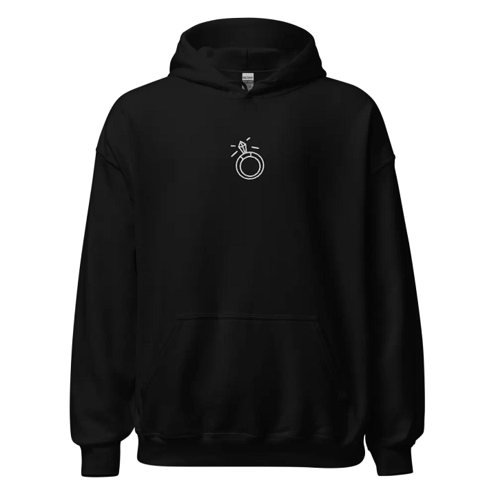 Gemstone Ring Outline Hoodie product image (1)