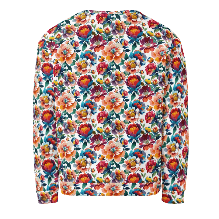 Floral Fantasy All-Over Print Sweatshirt product image (2)