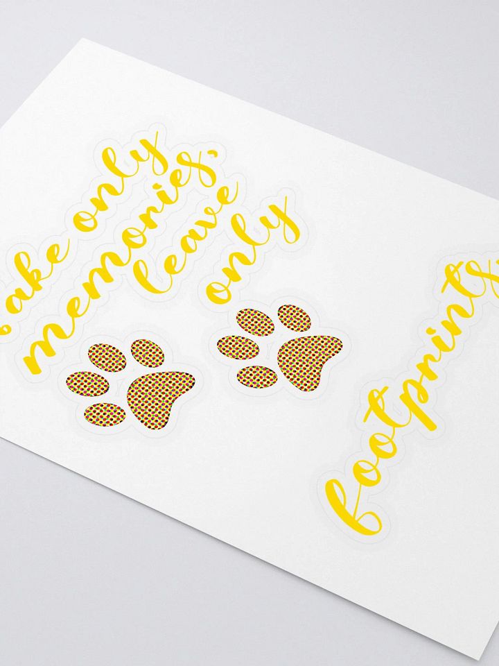 Take only memories, leave only footprints. product image (2)