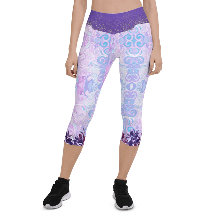 Symmetrical Splendor Capri Leggings product image (1)