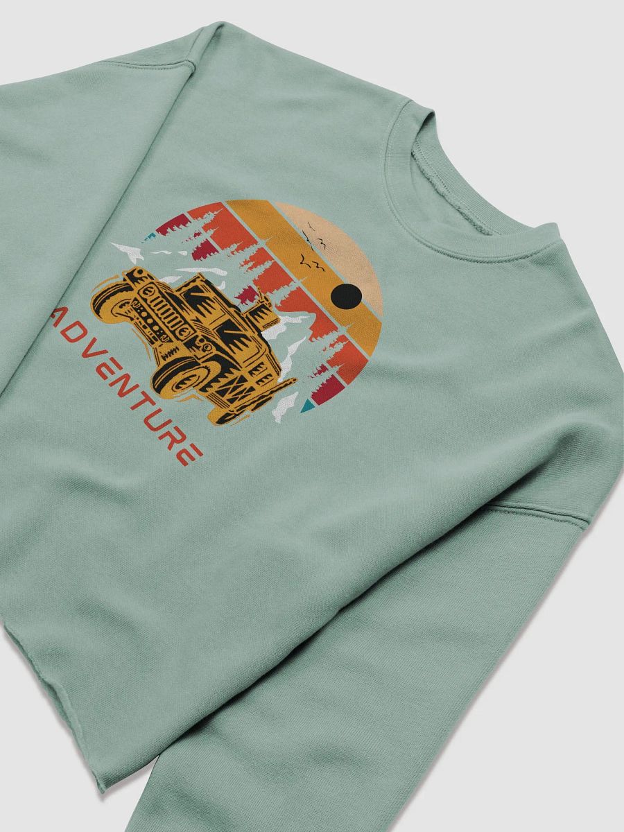Ladies Cropped Adventure Sweatshirt product image (13)