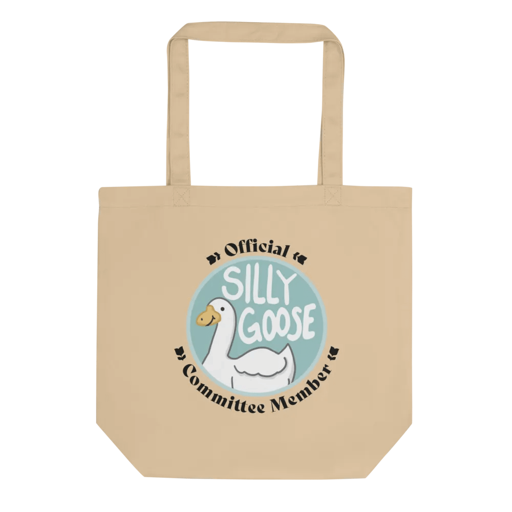 Silly Goose Committee Tote Beige product image (1)