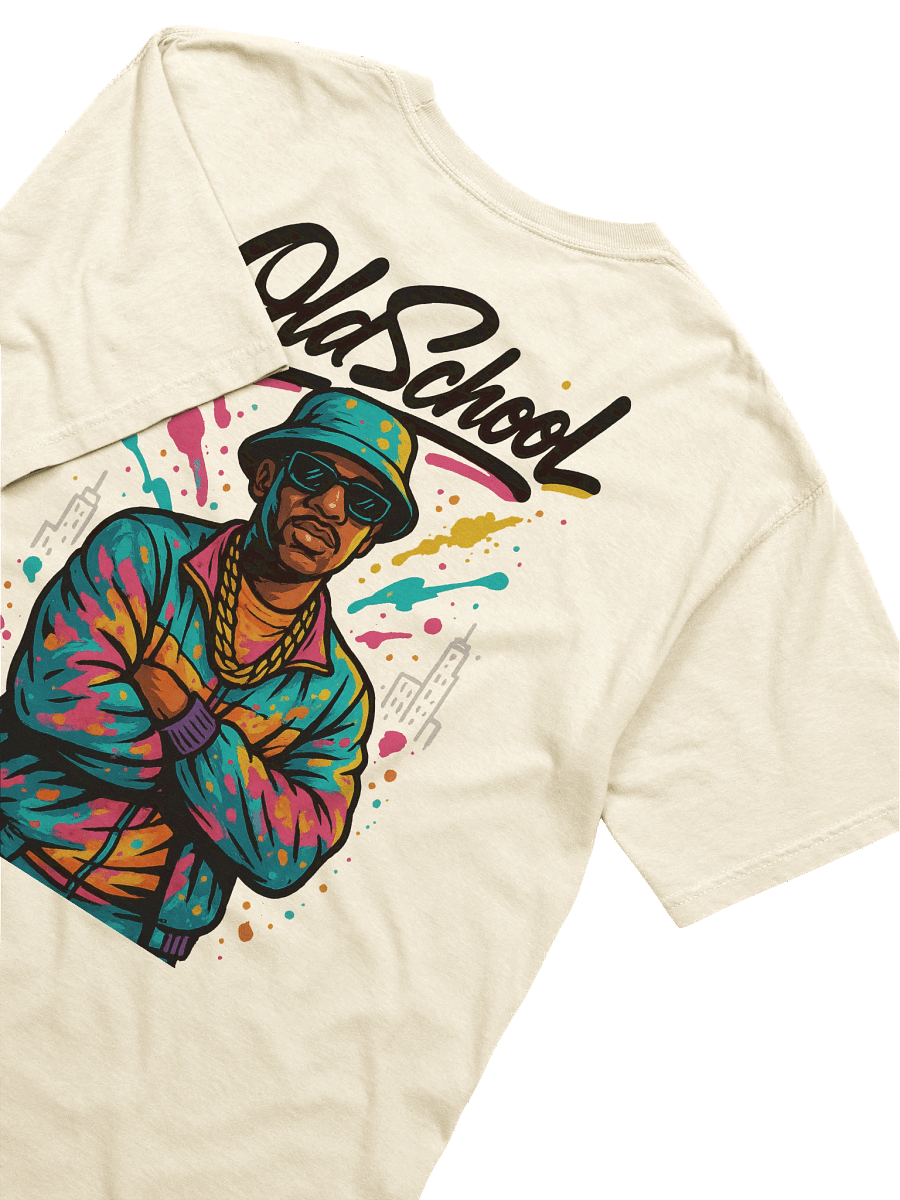 Old School Hip Hop T-Shirt – Retro Urban Graffiti Style Design product image (7)