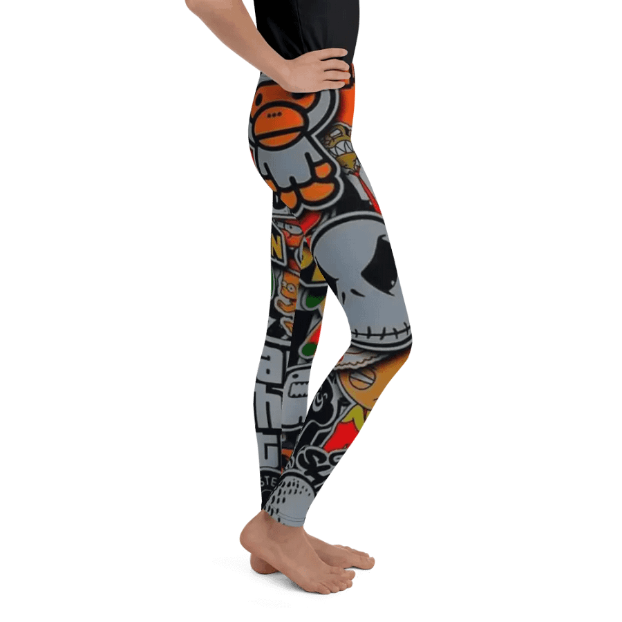 Kids Leggings – Cartoon Print for Fun & Playful Style product image (10)