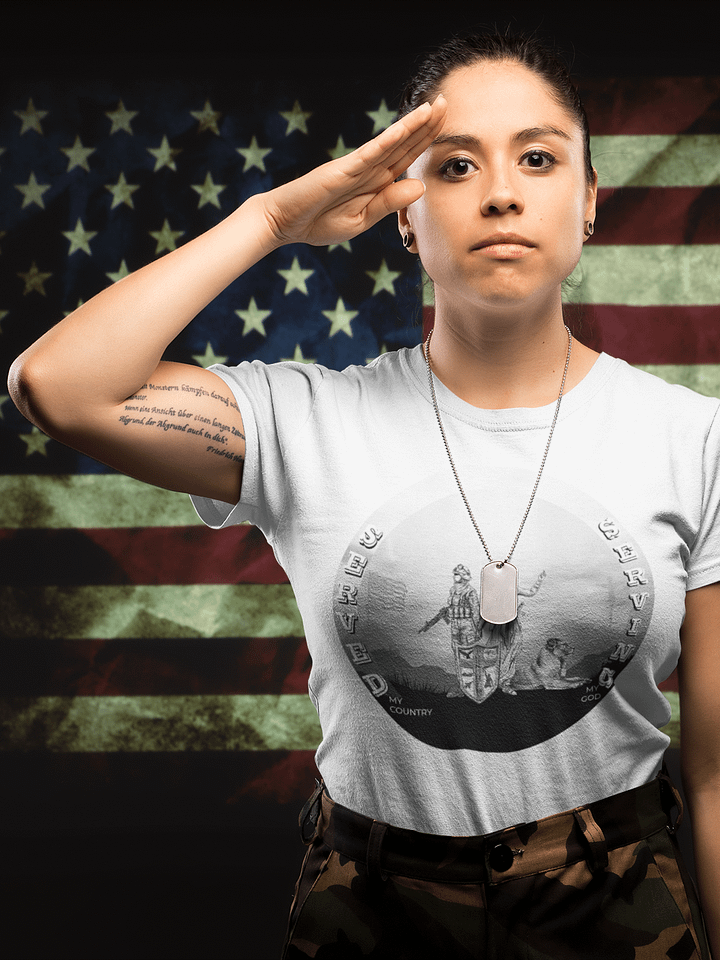 Served/Serving (Spirit of D'Vorah) short sleeve T one sided print product image (1)