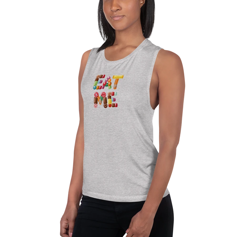 Eat Me candy flowy women's tank top. product image (14)