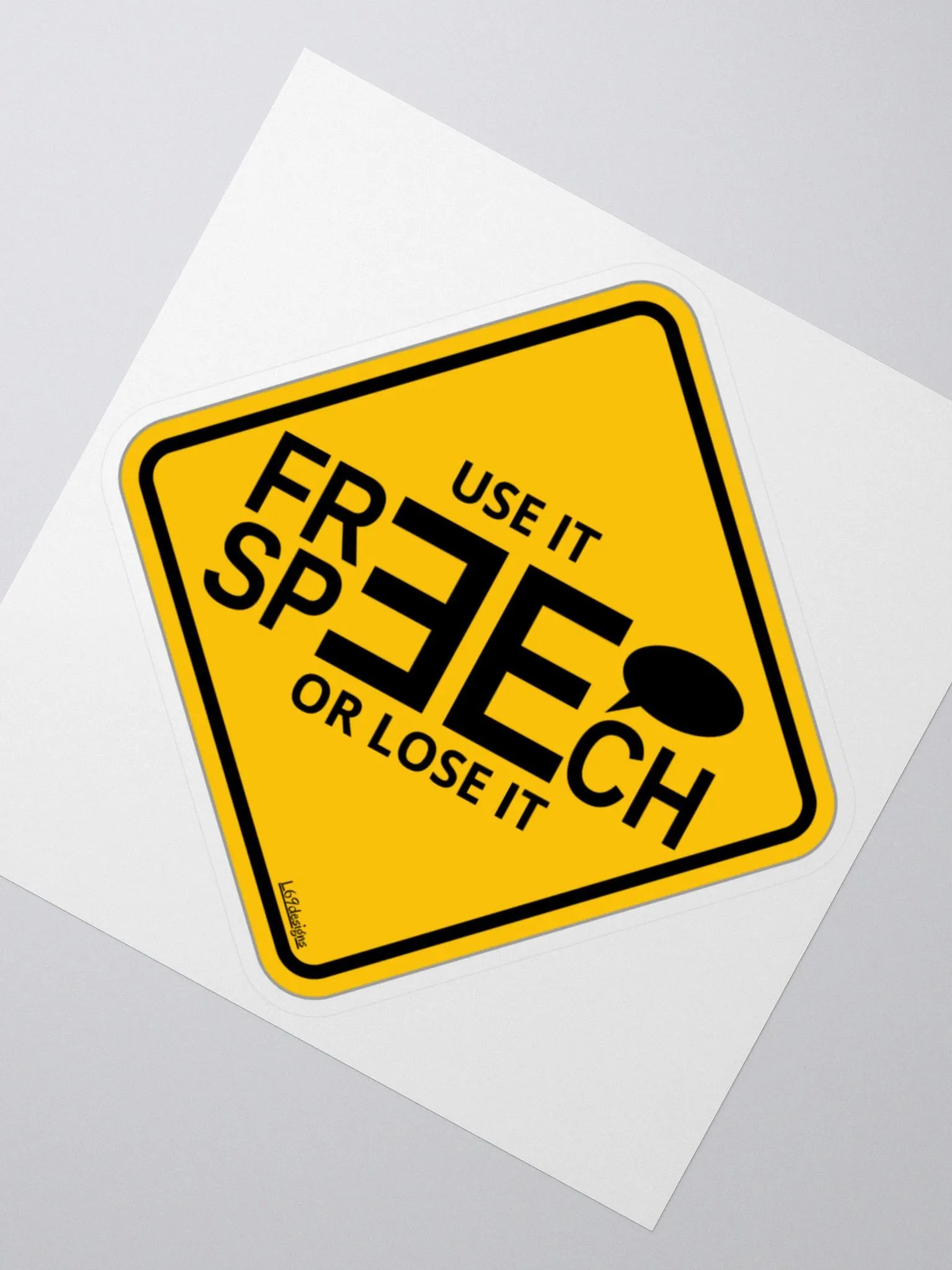 FREE SPEECH, USE IT OR LOSE IT product image (4)
