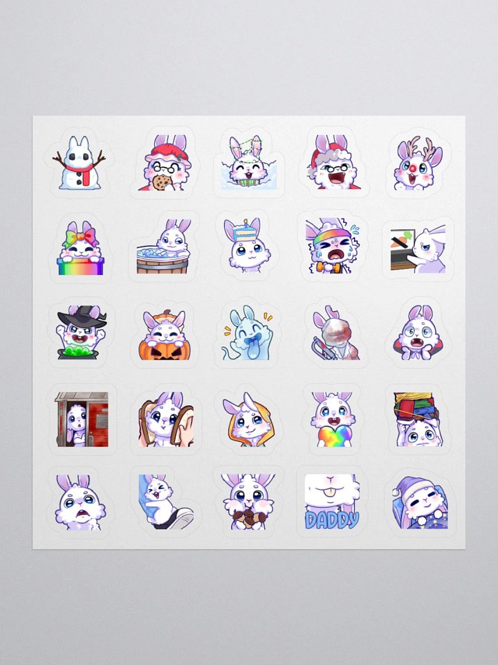 25 Seasonal/Variety Stickers product image (1)