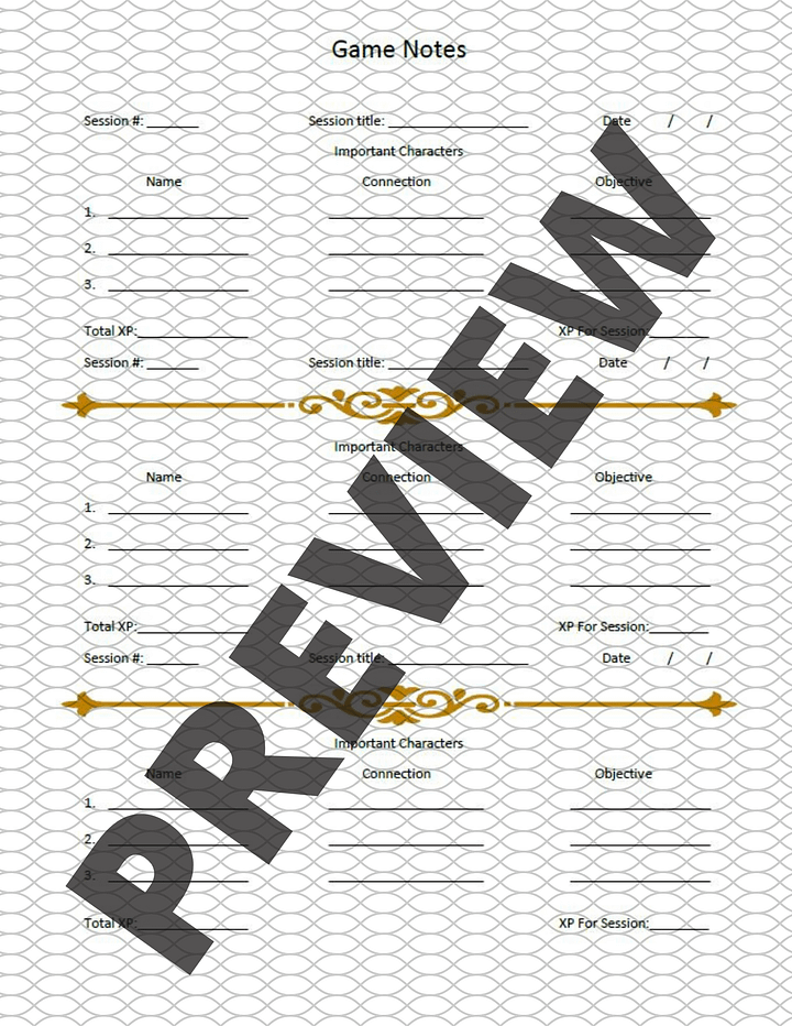 Minimalist Game Journal product image (1)