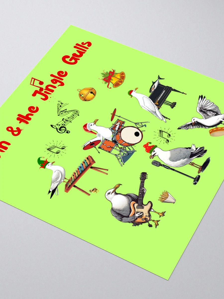 Gavin & the Jingle Gull Sticker product image (7)