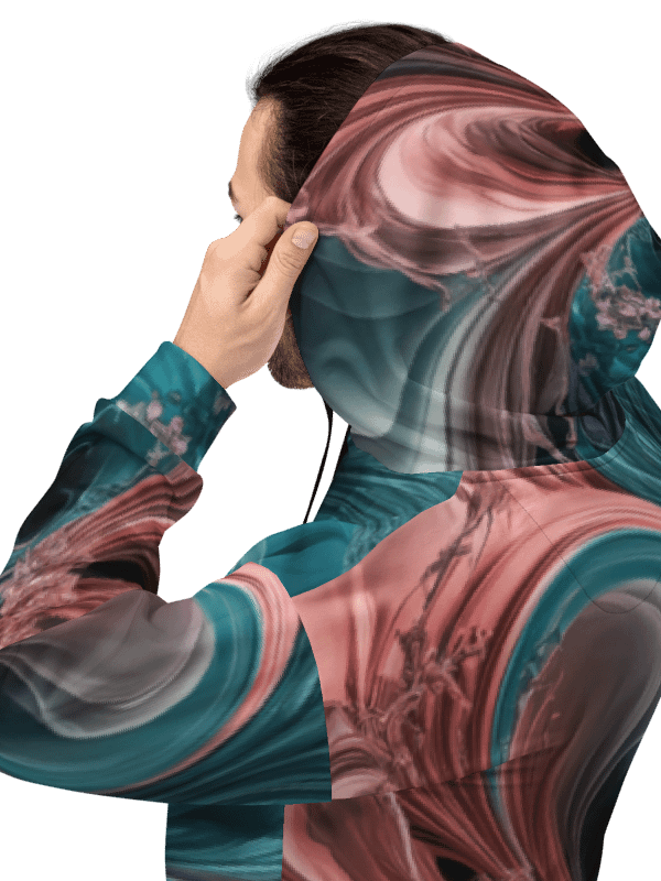 Liquid Color PT, Unisex Hoodie product image (4)