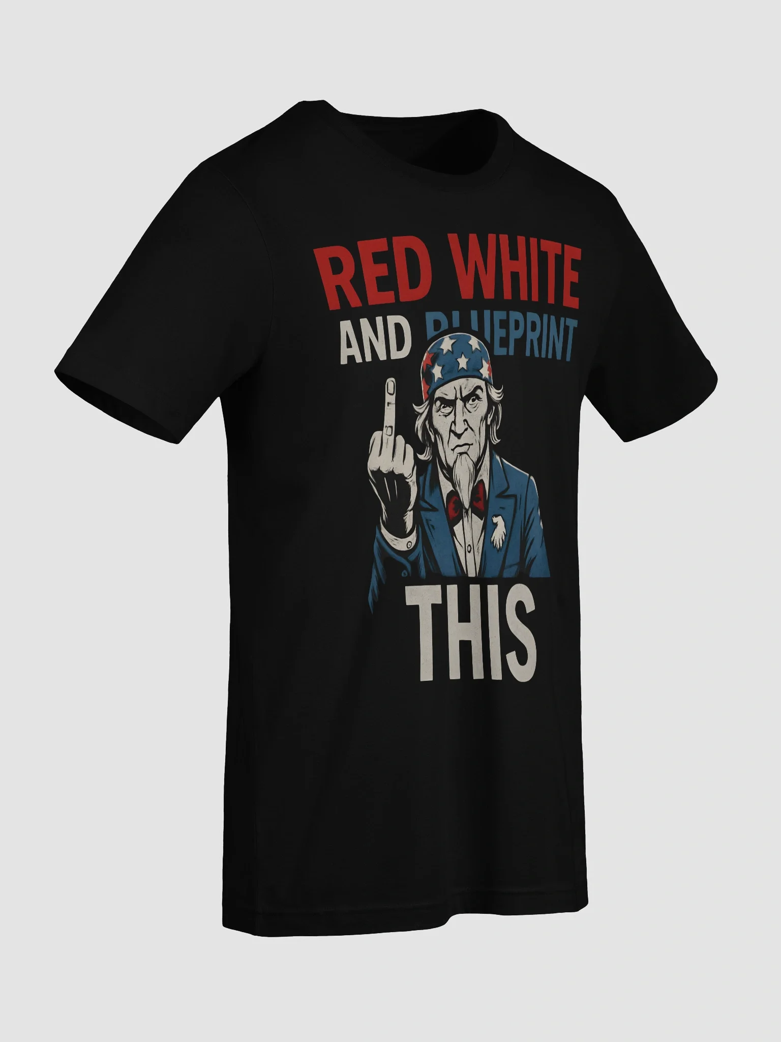 F**k Red White & Blueprint T-shirt product image (9)
