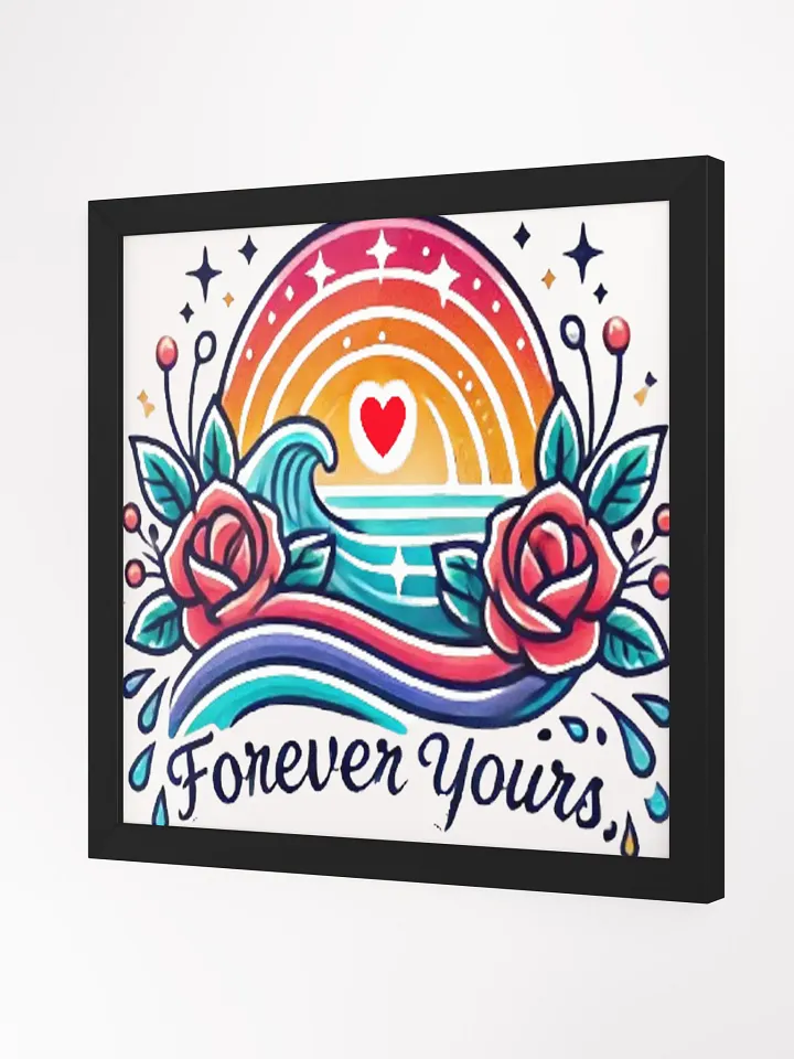 Musical Heartbeat Framed Poster product image (2)