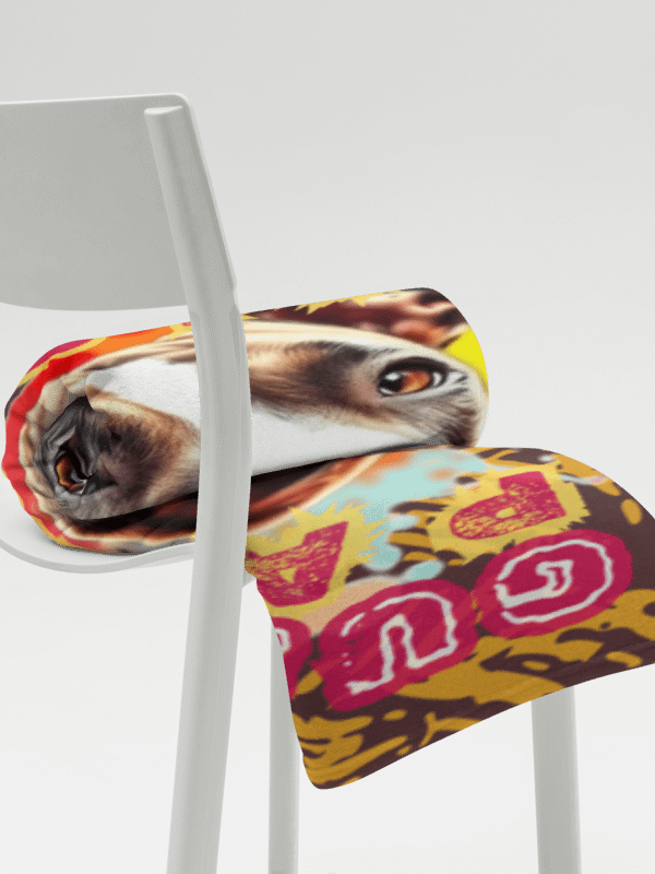 THROW BLANKET - PITBULL - GUARD WITH PASSION LOVE WITH SOUL product image (9)