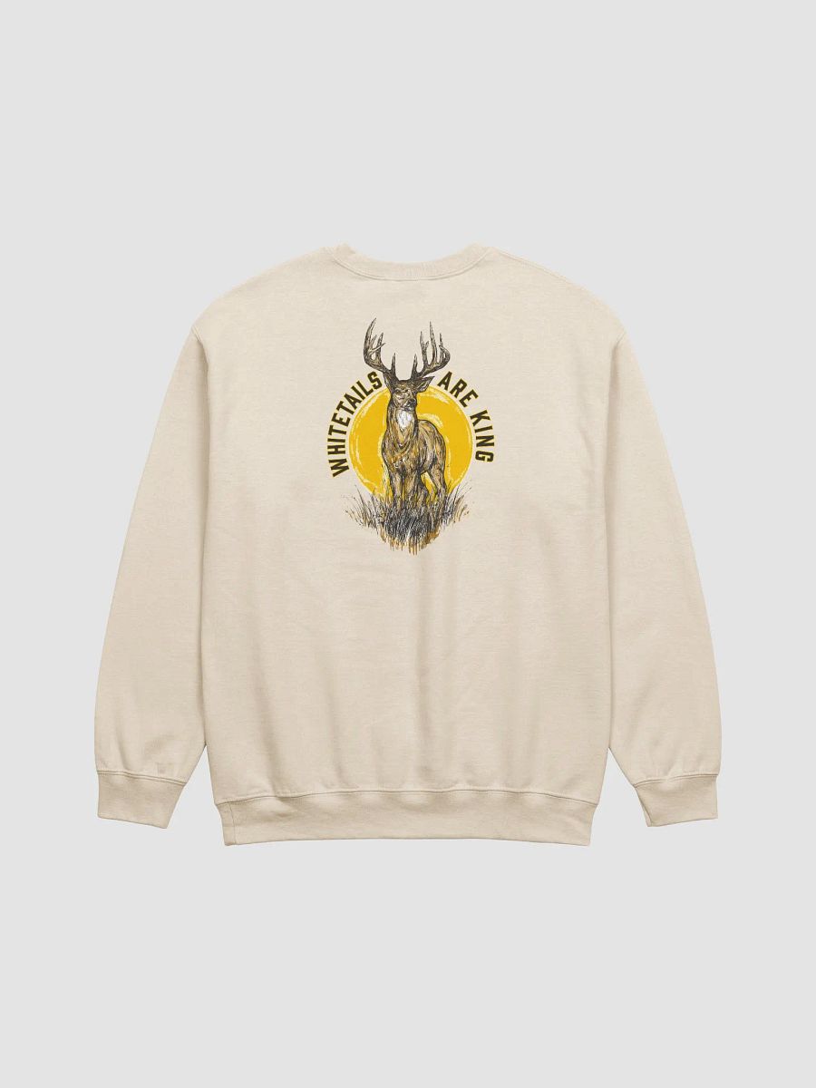 WHITETAILS ARE KING CREWNECK product image (2)