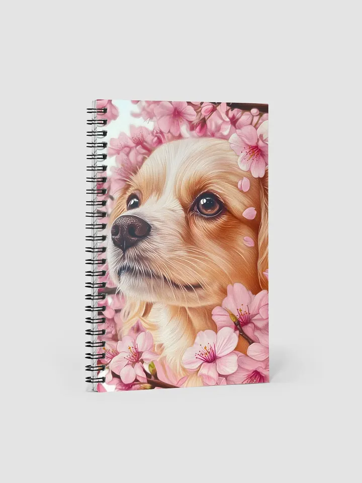 Sakura Canine Spiral Notebook product image (1)
