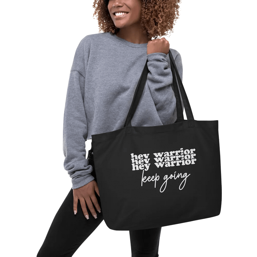 Hey Warrior Keep Going Bag product image (5)
