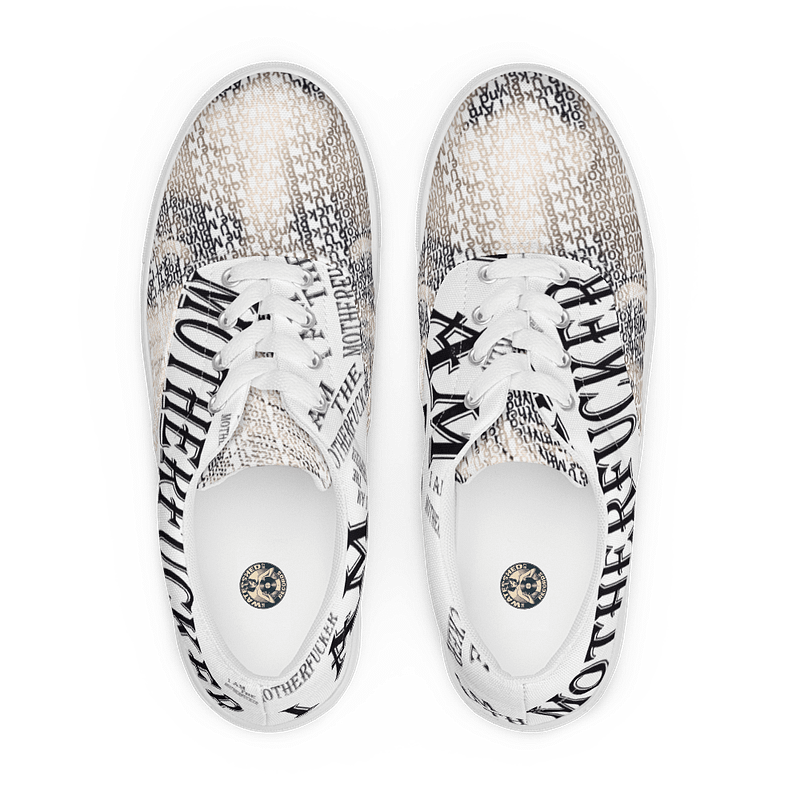 I Am The Motherfucker/Rob Vinyl Typography Trainers