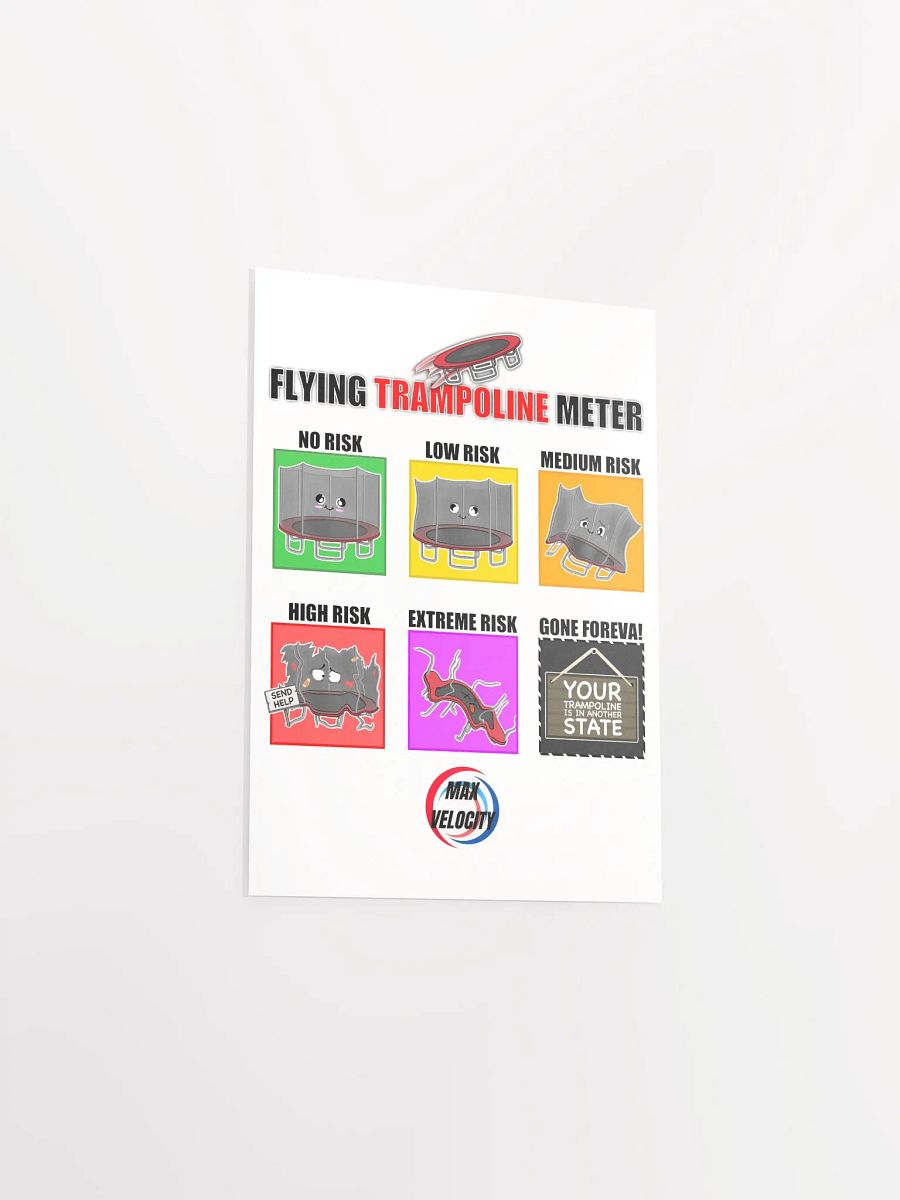 Flying Trampoline Poster product image (4)