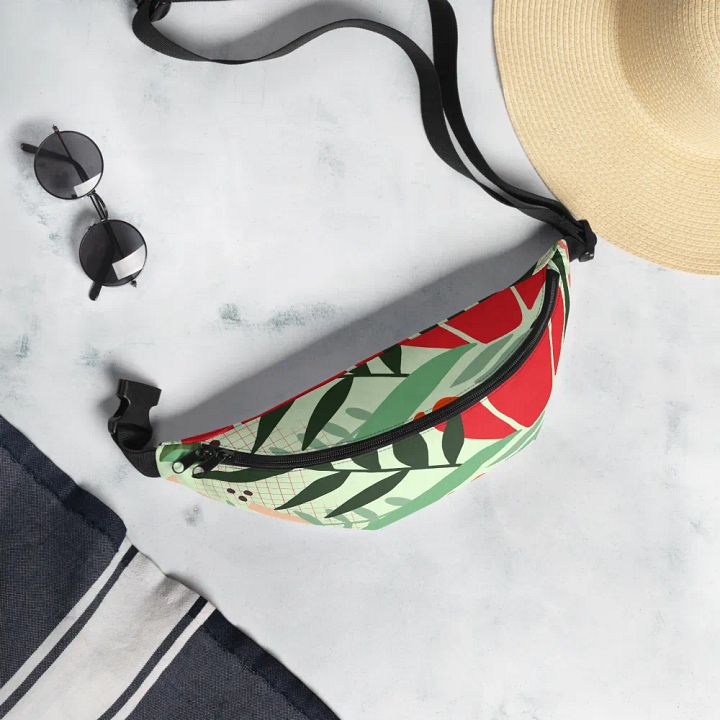Botanical Bliss All-Over Print Fanny Pack product image (1)