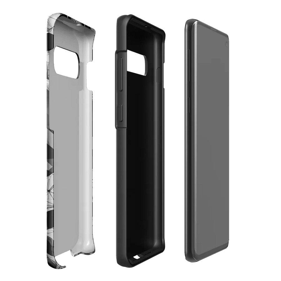 Edgy Geometry: Geometric Skull Samsung Galaxy Case product image (48)