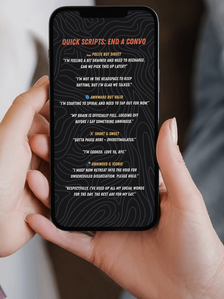 Phone Wallpaper: End a Convo product image (1)