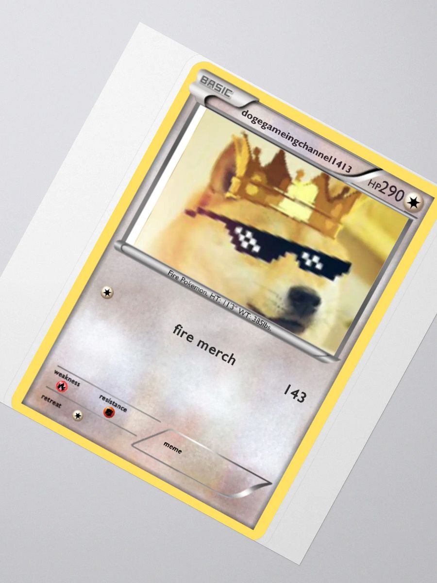 dogegameingchannel1413 Pokémon card product image (2)