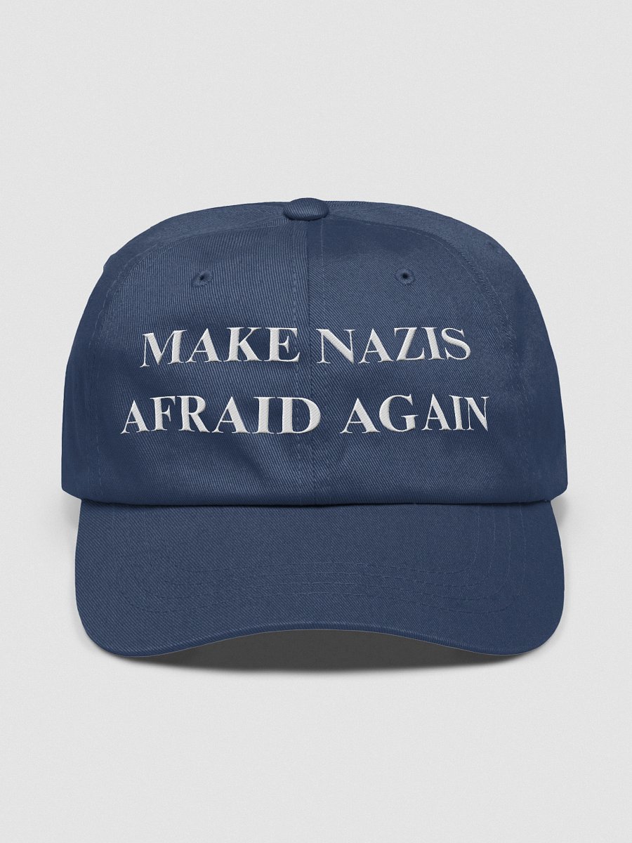 Anti-Trump, Anti-Nazi, Anti-Fascist "Make Nazis Afraid Again" Baseball Hat product image (1)
