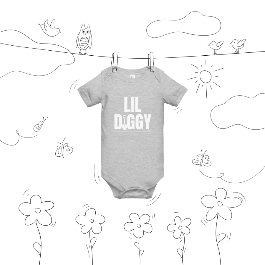 White Logo Onesie product image (6)