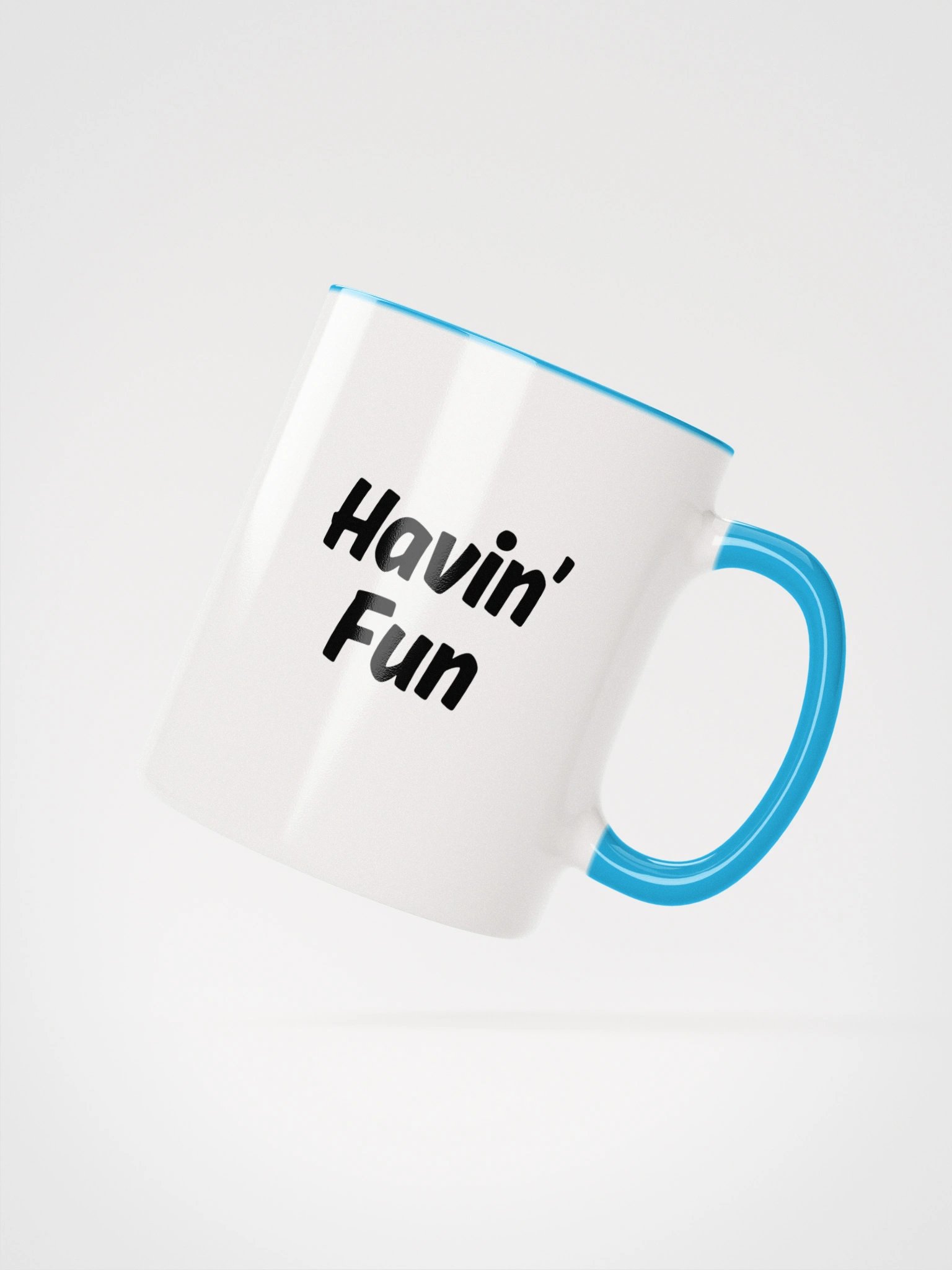 “Havin’ Fun” My Vibe Ceramic Mug with Color product image (3)