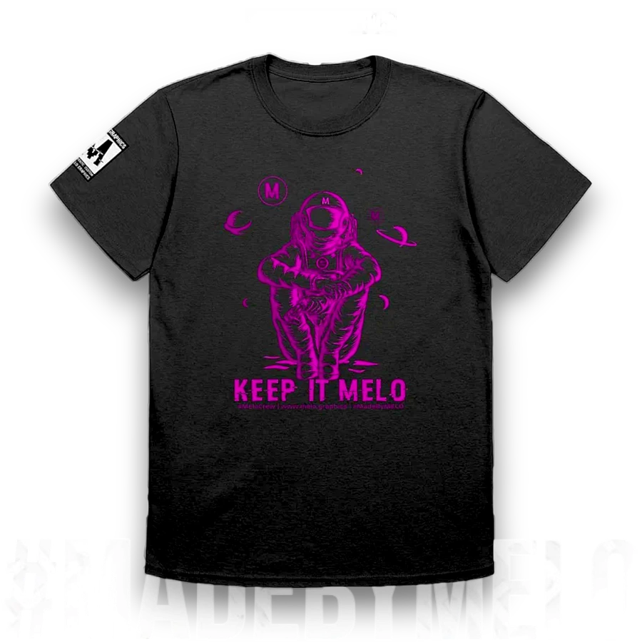 #MeloCrew Vibes: Magenta - Basic T-Shirt | #MadeByMELO product image (1)