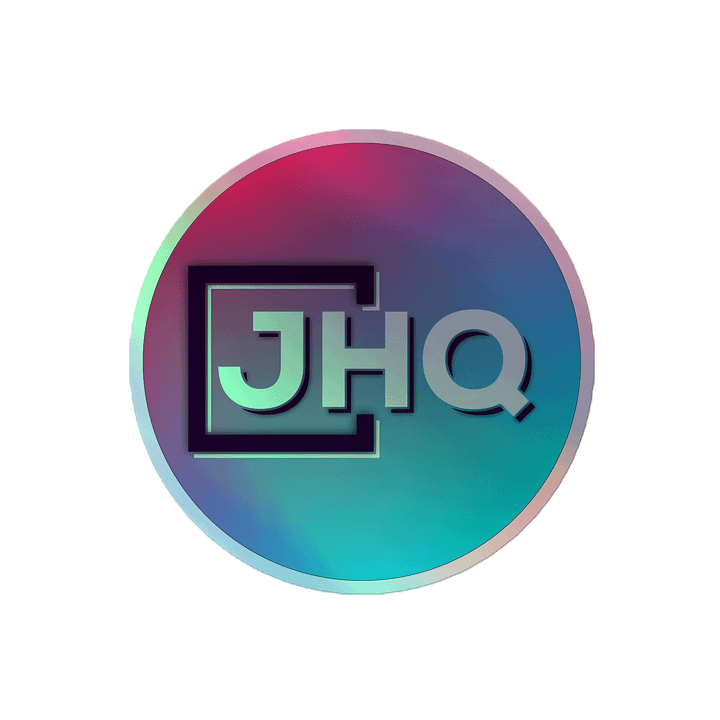 JHQ Holographic Logo Sticker Set product image (2)