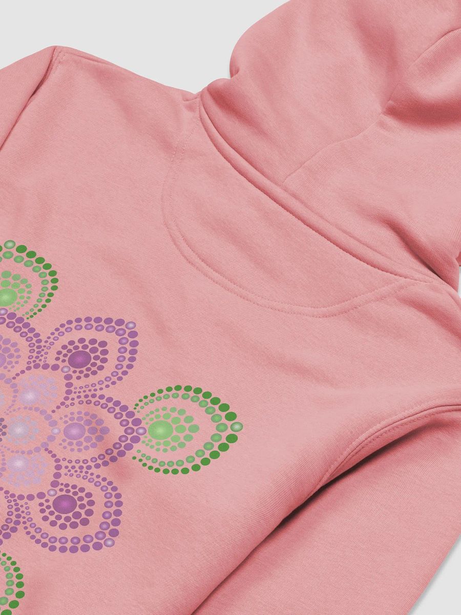Purple and Green Mandala Unisex Eco Hoodie product image (10)